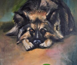 olej na płótnie, 50x70cm