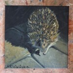 olej na płótnie 20x20cm