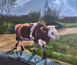 olej na płótnie, 100x70cm