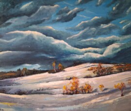 olej na płótnie, 50x70cm